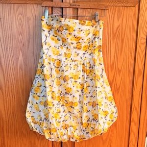 Flirty Floral Springtime Bubble Dress